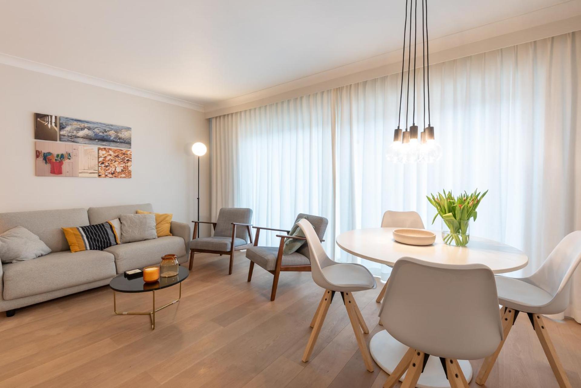 Modern Apartment With Large Terrace Close To The Sea Oostende Ngoại thất bức ảnh
