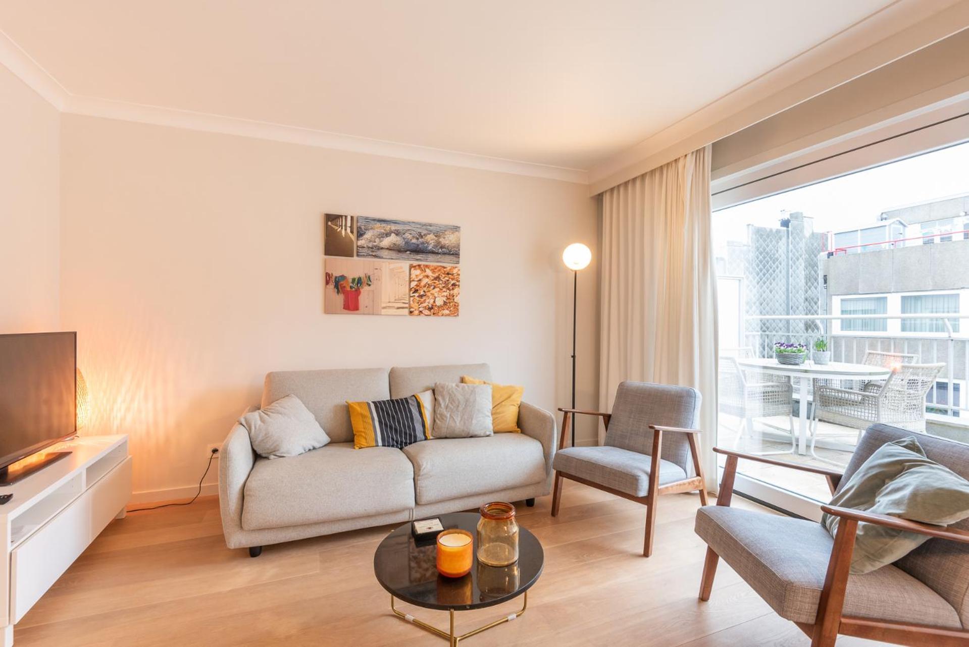 Modern Apartment With Large Terrace Close To The Sea Oostende Ngoại thất bức ảnh